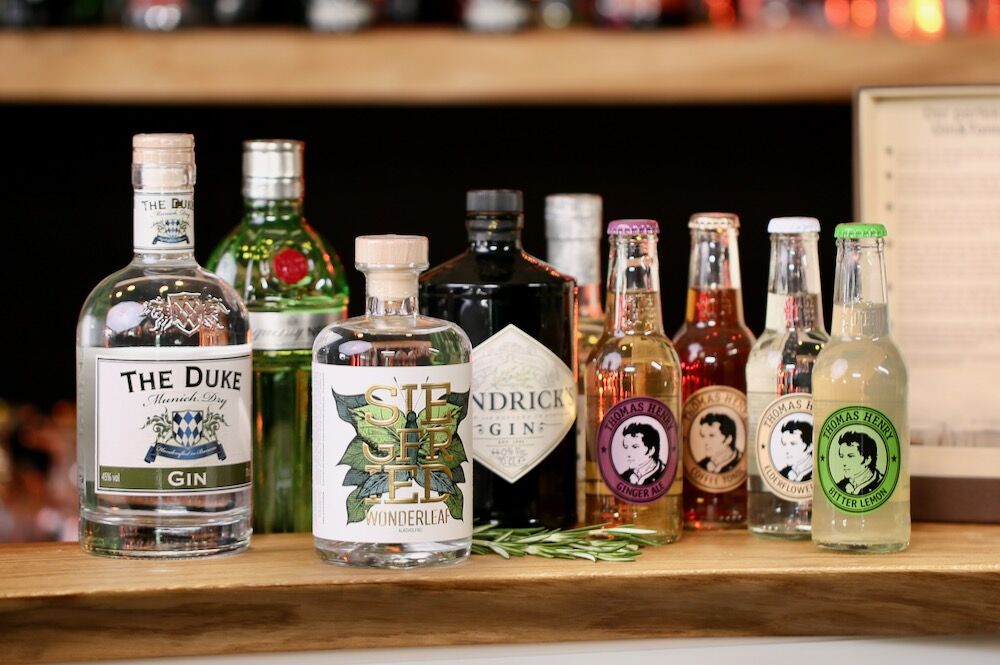 Gin Tasting Sortiment 1