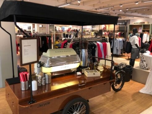Unsere Kaffee-Bars 6 Kaffee Rad Shop Event Store Eroeffnung