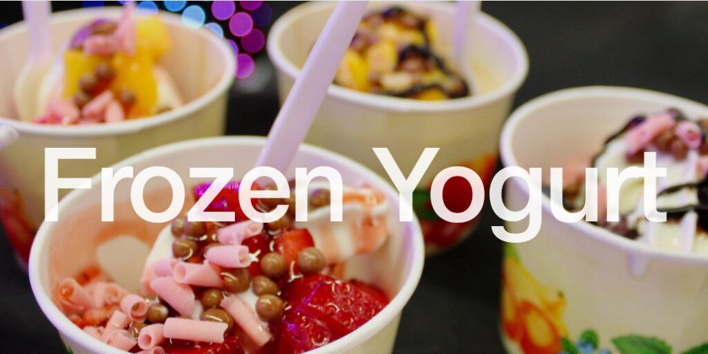 Event Messe Catering Specials Frozen Yogurt